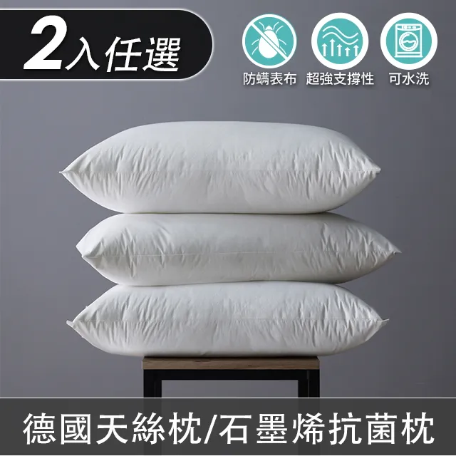 HOYACASA 石墨烯防螨抗菌舒眠減壓獨立筒枕(二入) 歷史價格詳細信息