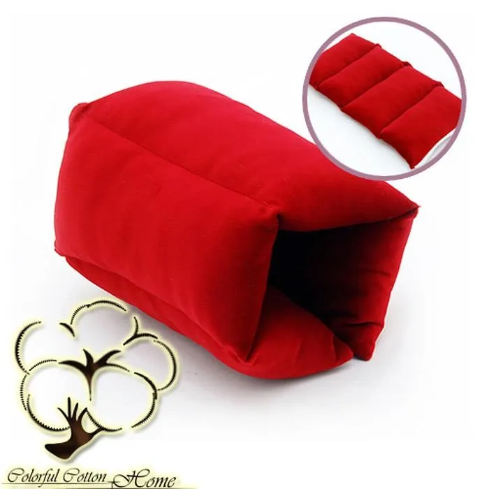 【采棉居寢飾文化館】密絲絨多功能手枕(紅) 2入 歷史價格詳細信息