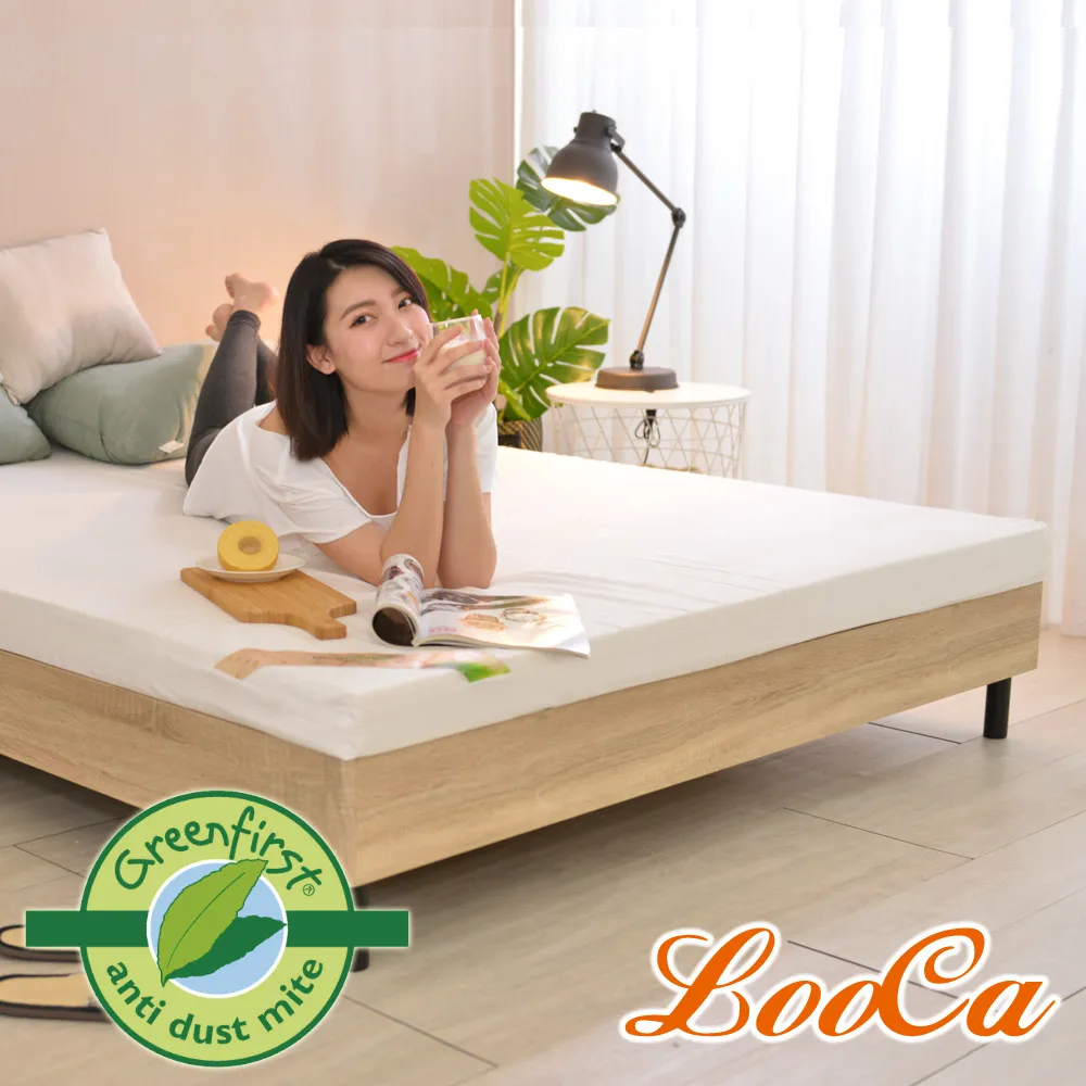LooCa 法國防蹣防蚊10cm一體成型乳膠床墊 歷史價格詳細信息