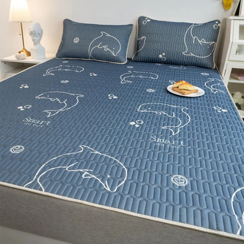 乳膠涼蓆附枕 乳膠涼墊 冰絲乳膠床苞 涼感床苞 涼席床苞 冰涼墊 冰絲涼蓆 冰絲床苞 歷史價格詳細信息