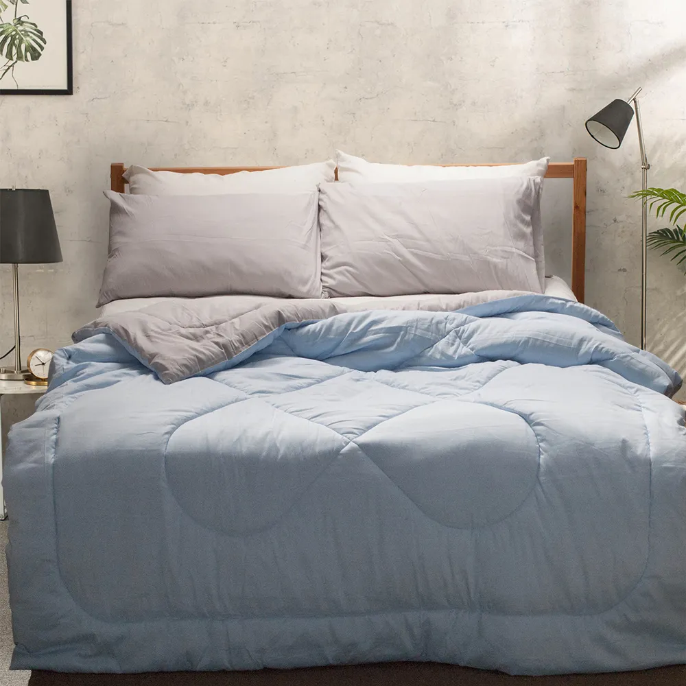 Carolan 台灣製可水洗羽絲絨被 撞色系列(深藍/淺藍) 歷史價格詳細信息