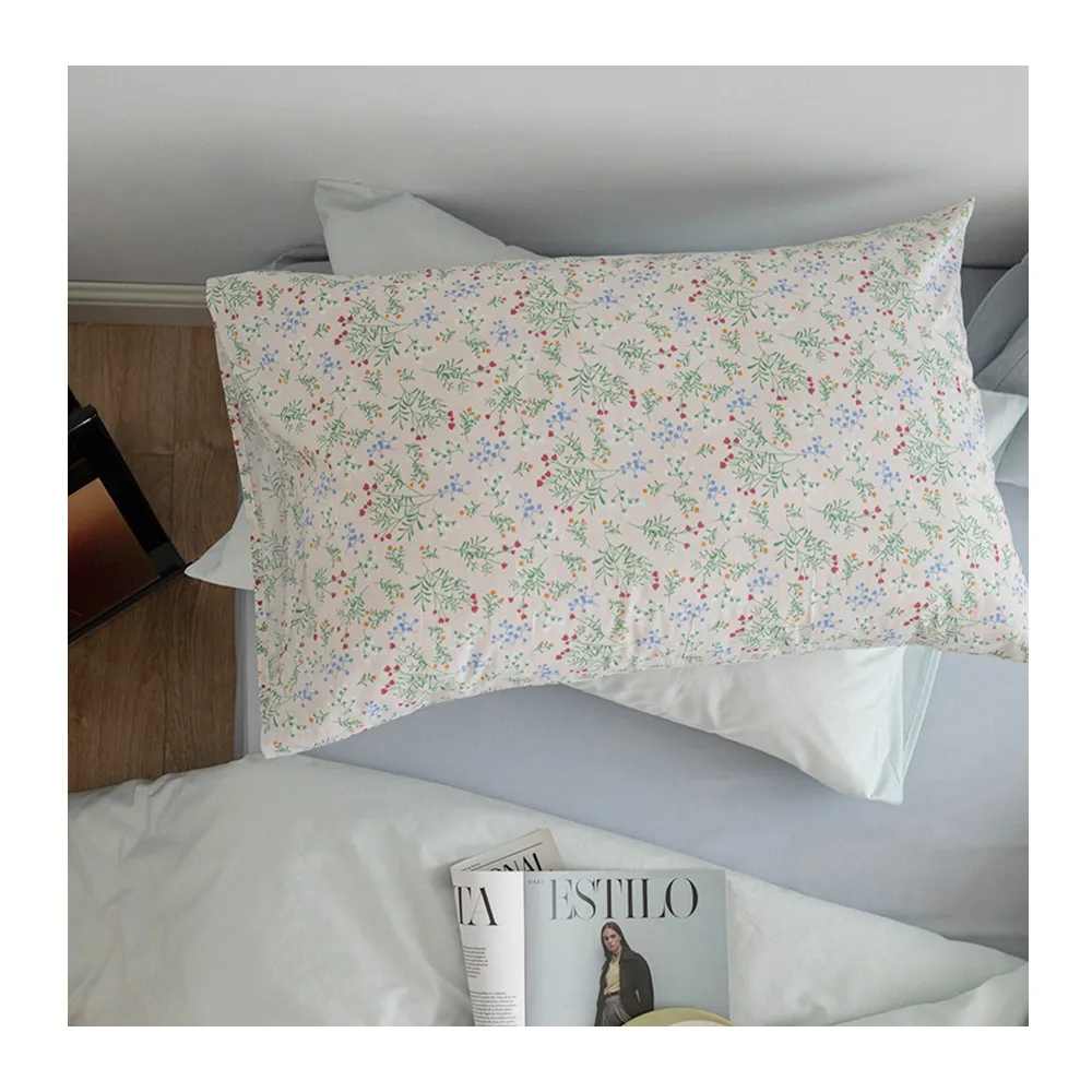 【Jun Jun】純棉寬邊枕頭套 一對(北歐森林) 歷史價格詳細信息