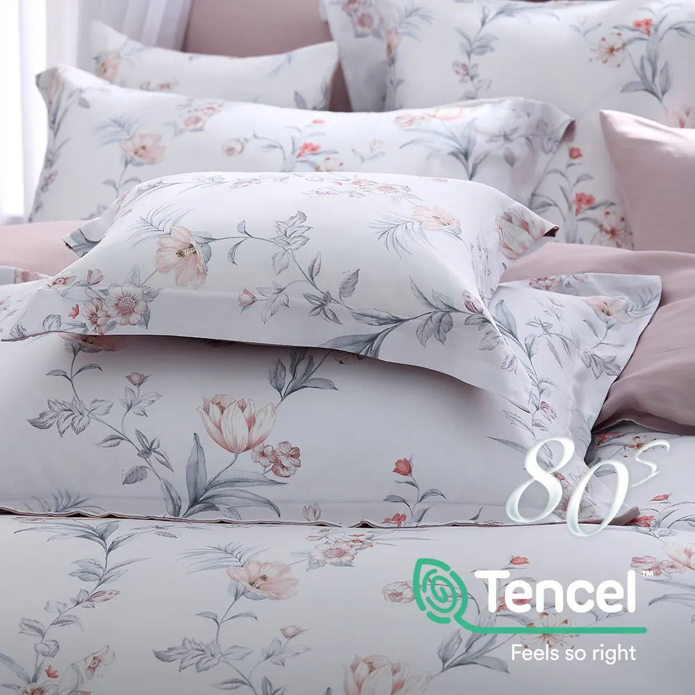 鴻宇 天絲枕套2入 天絲400織 歐式壓框枕套 沐晨藍 台灣製 歷史價格詳細信息