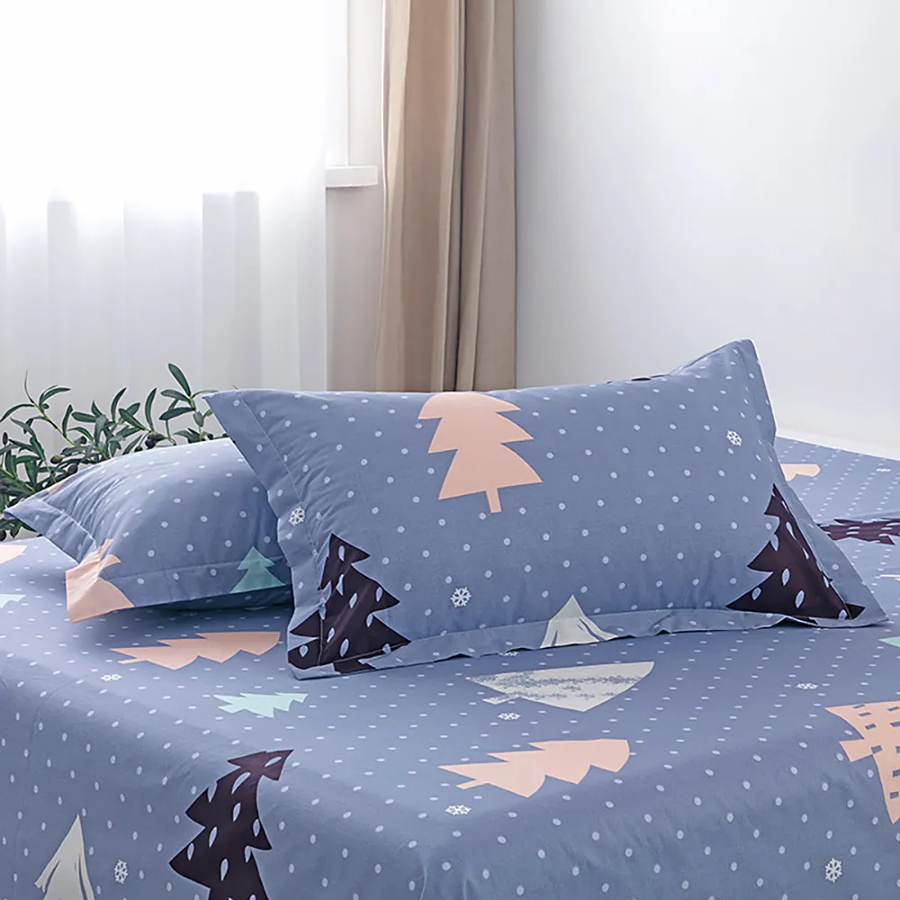 【Jun Jun】純棉寬邊枕頭套 一對(北歐森林) 歷史價格詳細信息