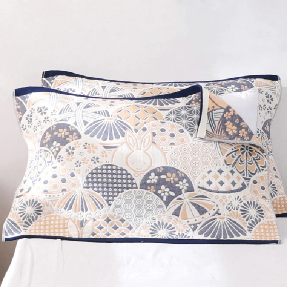 【Jun Jun】純棉寬邊枕頭套 一對(北歐森林) 歷史價格詳細信息