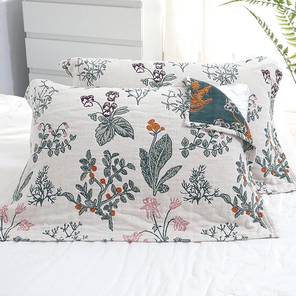 【Jun Jun】純棉寬邊枕頭套 一對(北歐森林) 歷史價格詳細信息