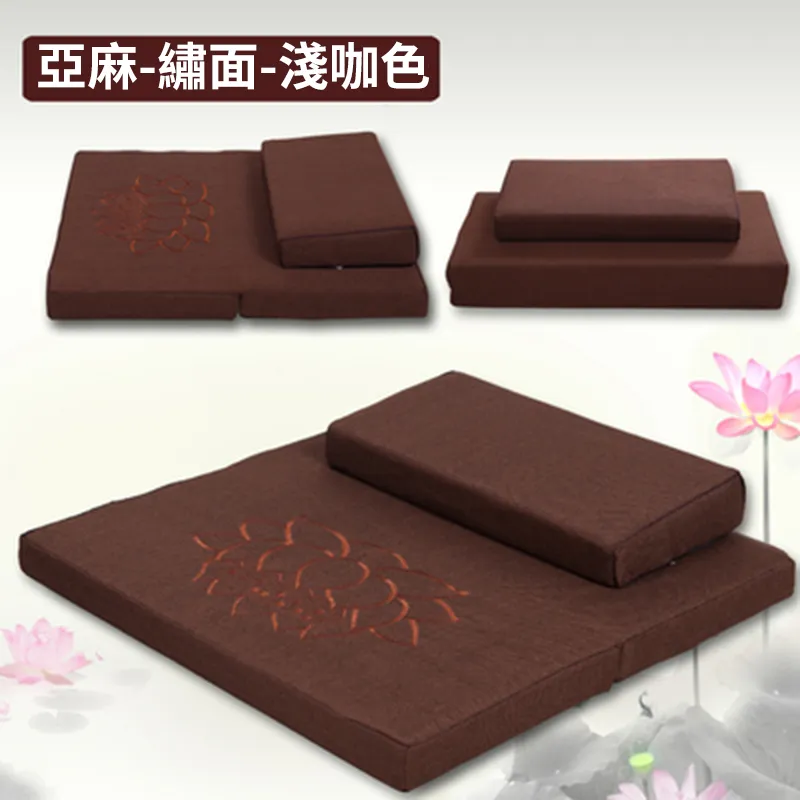 打坐墊 蒲團墊 打坐墊 禪修墊 加厚亞麻椰棕圓坐墊 蒲團 拜墊 拜佛墊 圓形禪坐墊 歷史價格詳細信息