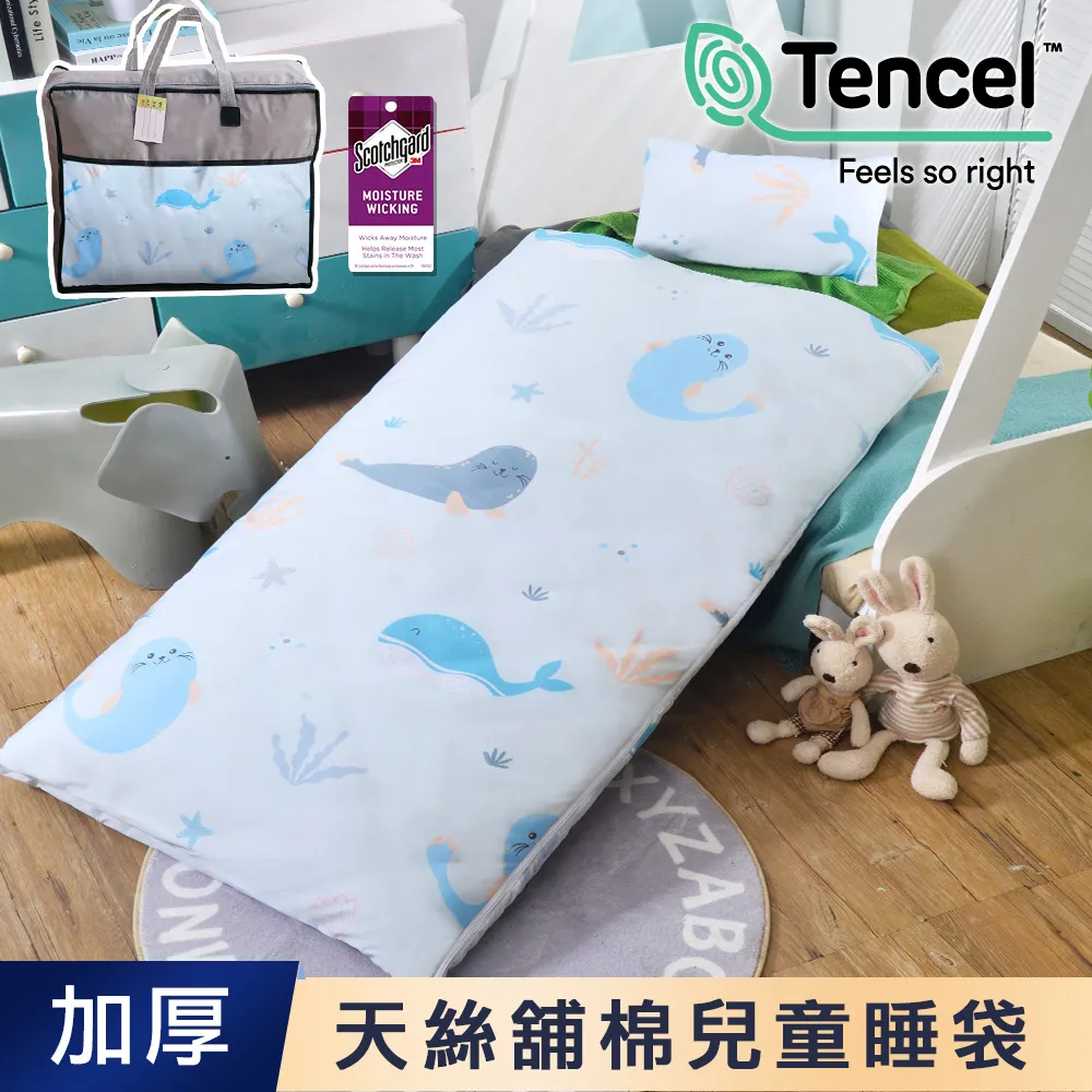 【J-bedtime】天絲TENCEL®冬夏舖棉兩用加大型兒童睡袋(相約小恐龍) 歷史價格詳細信息