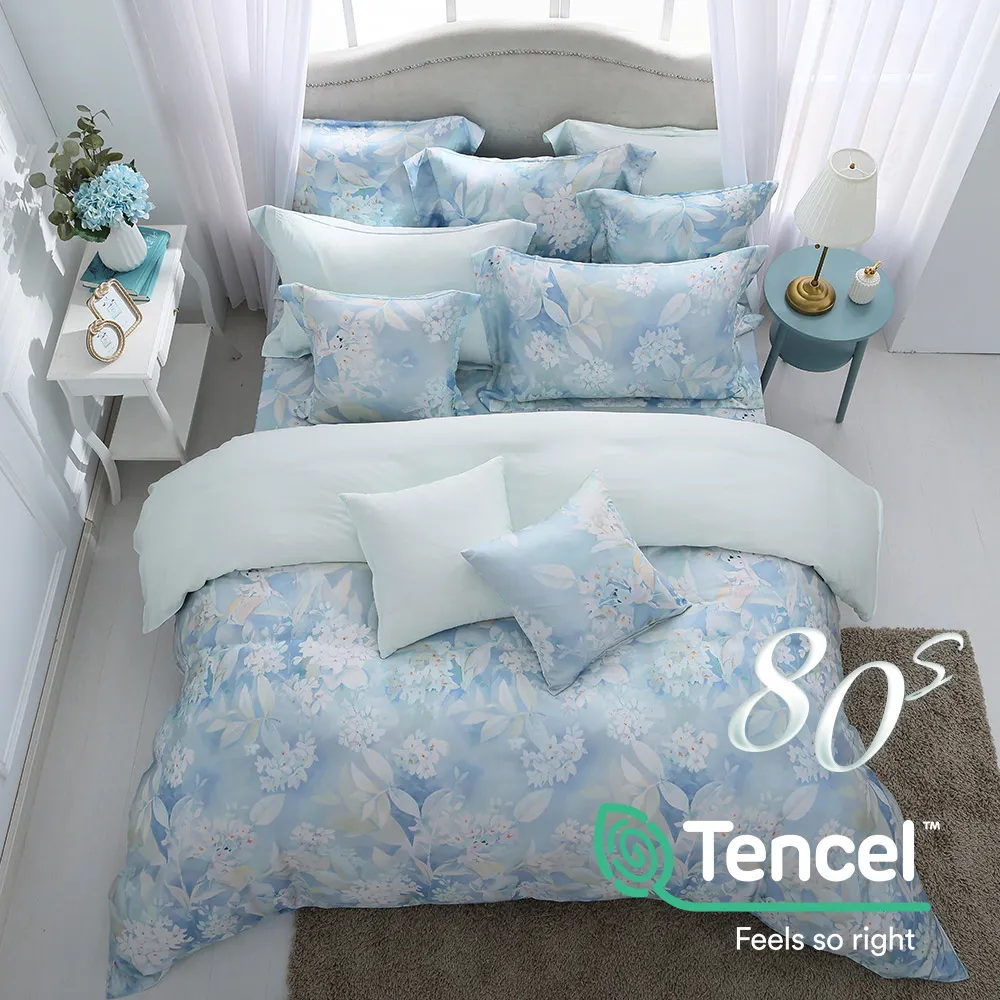 鴻宇 雙人鋪棉兩用被套 天絲400織 藍夢如茵 台灣製 價格比較,價格查詢,歷史價格詳細信息