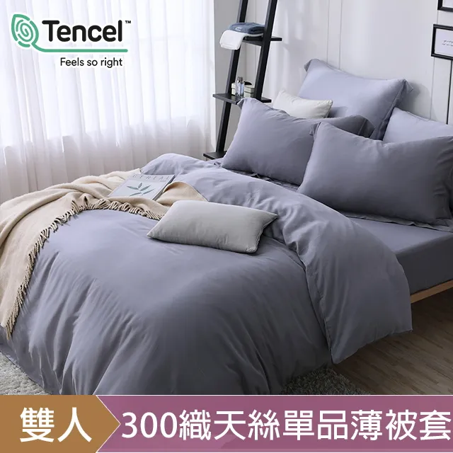 HOYACASA星辰銀 雙人60支天絲單品薄被套(6X7尺) 歷史價格詳細信息