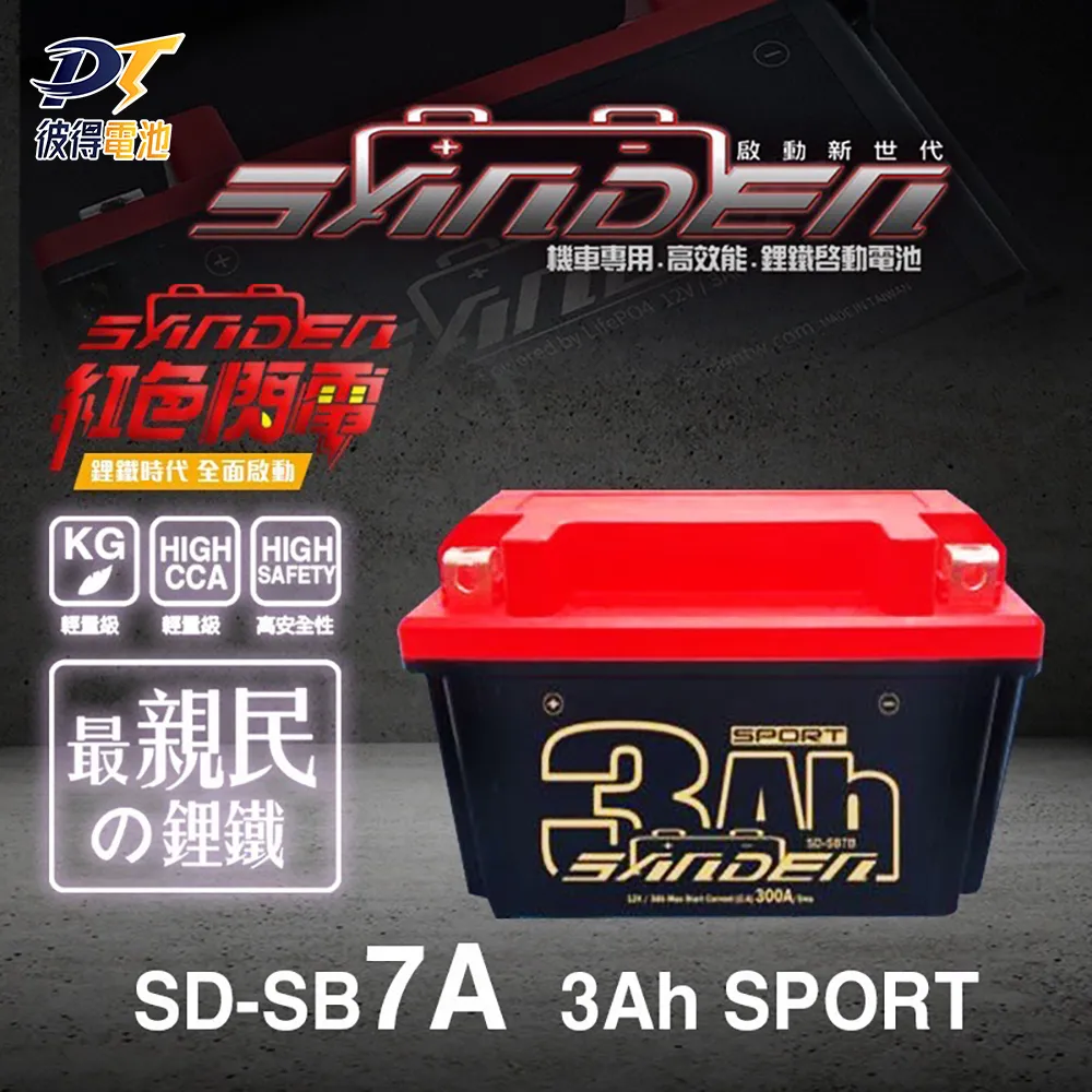 【SANDEN 紅色閃電】SD-SB14 容量9AH 機車鋰鐵電池(對應YT12A-BS、YTX12-BS、TTZ14S、YTX14-BS) 歷史價格詳細信息