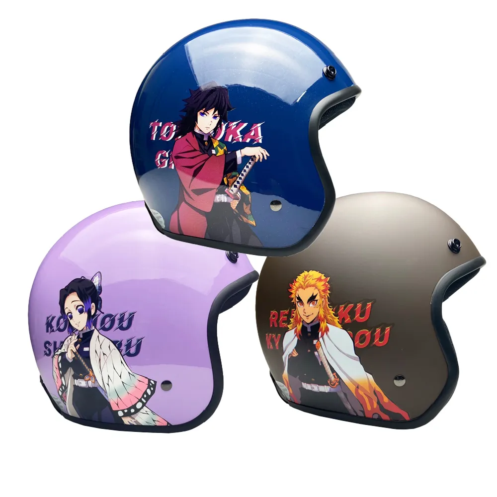 【iMini】鬼滅之刃一 復古騎士帽(安全帽配備｜騎士精品｜機車族用品｜摩托車周邊｜3/4罩式) 歷史價格詳細信息