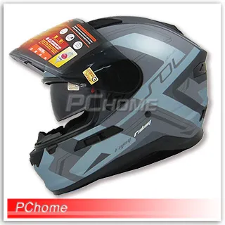 SOL  SF-6 / SF6 安全帽 超新星 消光灰/藍 全罩 雙D扣  內墨鏡《送380購物金》 歷史價格詳細信息