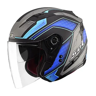 SOL 安全帽 SO-7 星際 消光黑/螢光黃 半罩 3/4罩 內墨鏡 LED燈 雙D扣 SO7 | 安信商城 歷史價格詳細信息