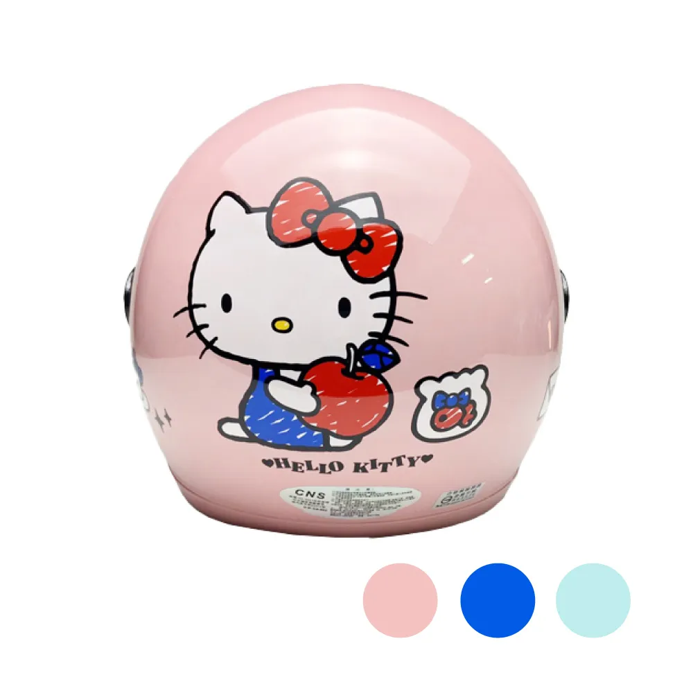 【iMini】正版授權 蘋果Kitty 3/4罩式 童帽(安全帽 兒童帽 半罩式 幼兒 鏡片 機車 卡通) 歷史價格詳細信息