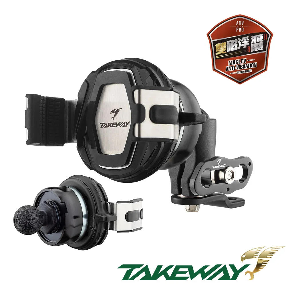 TAKEWAY 黑隼2 手機座 LA3-PH08【AnvPro雙磁浮】機車手機架 磁浮減震 台灣製造 歷史價格詳細信息