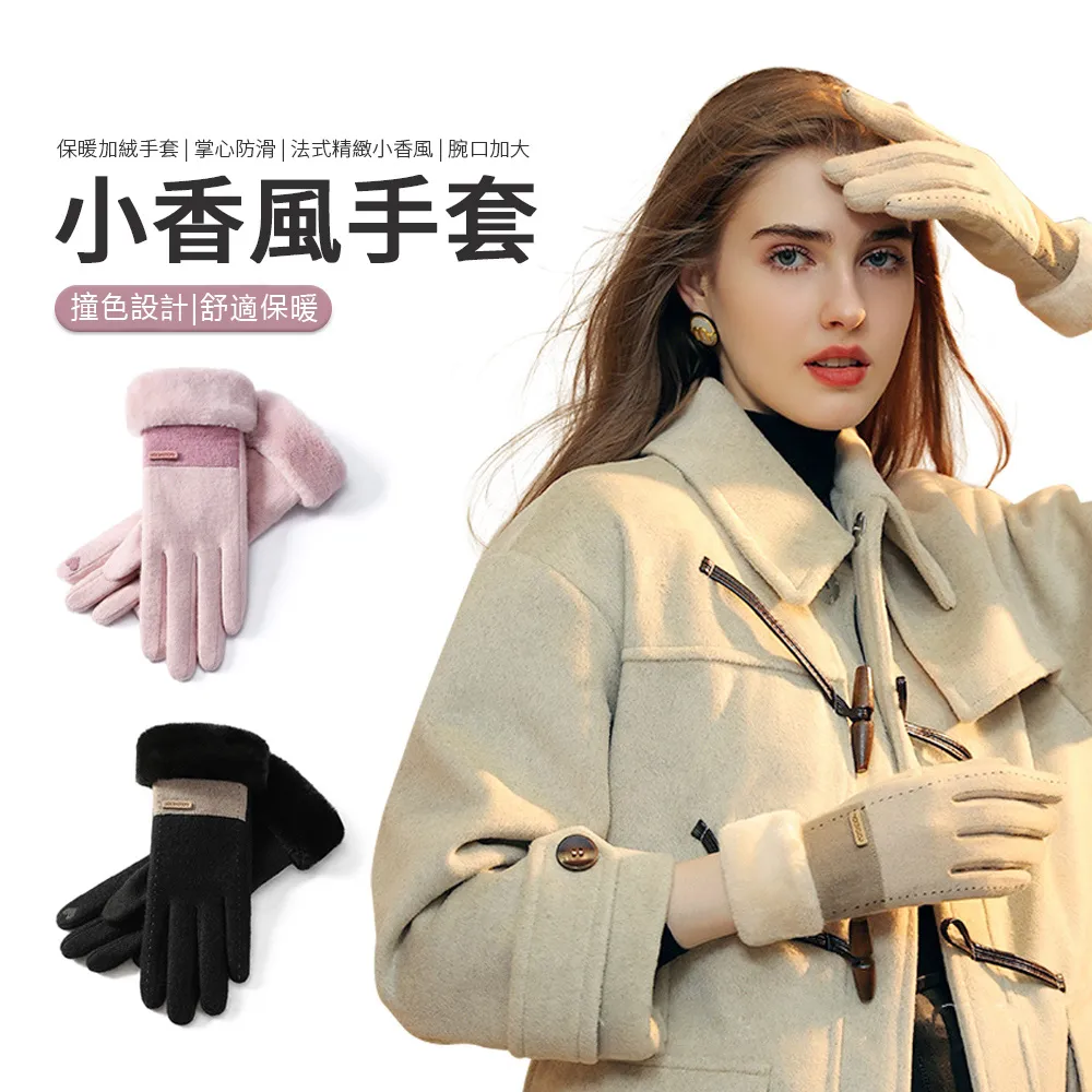 羊羔絨加厚款保暖手套2入 歷史價格詳細信息