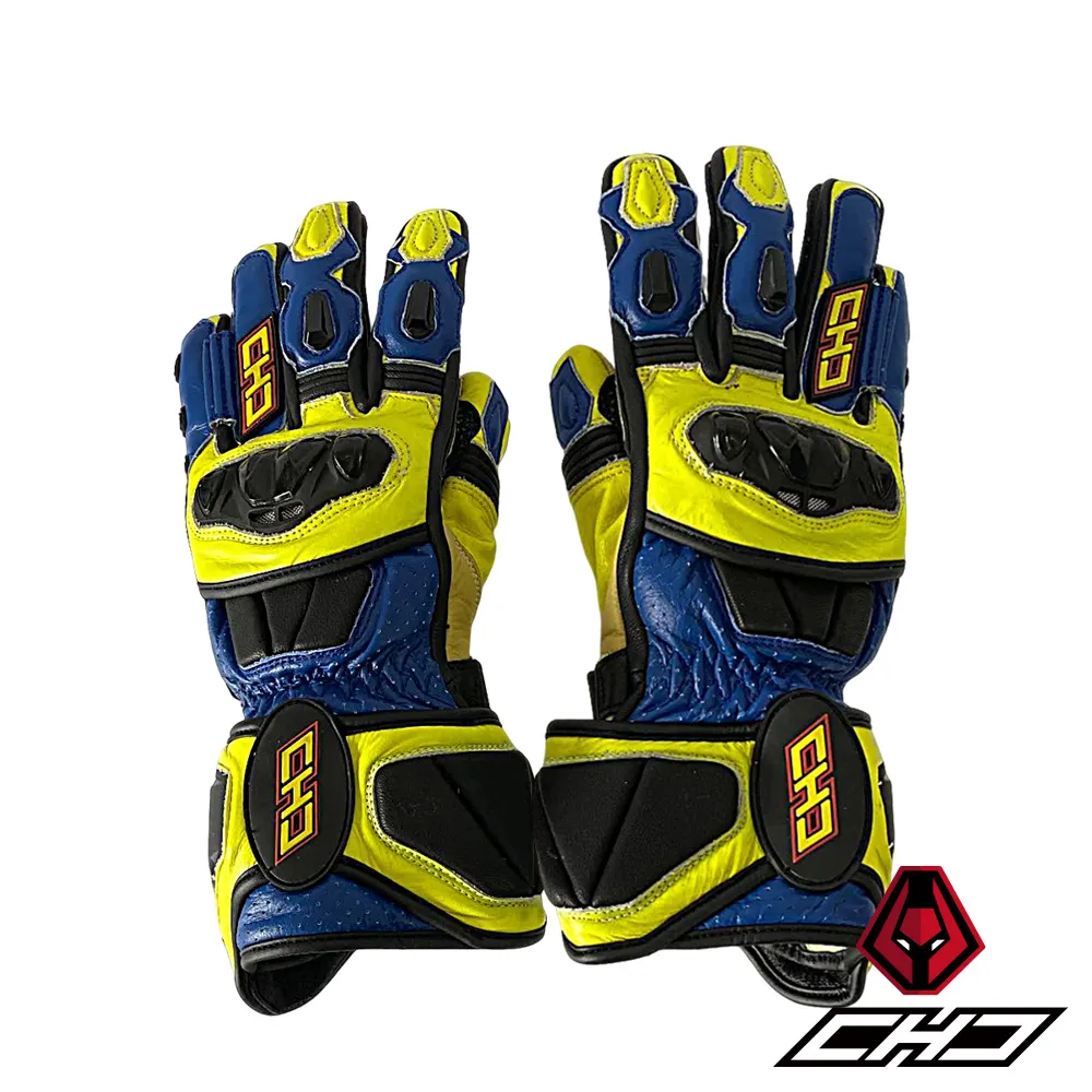 正原廠公司貨【CHC】競技型二代防摔透氣長手套(深藍黃) 歷史價格詳細信息