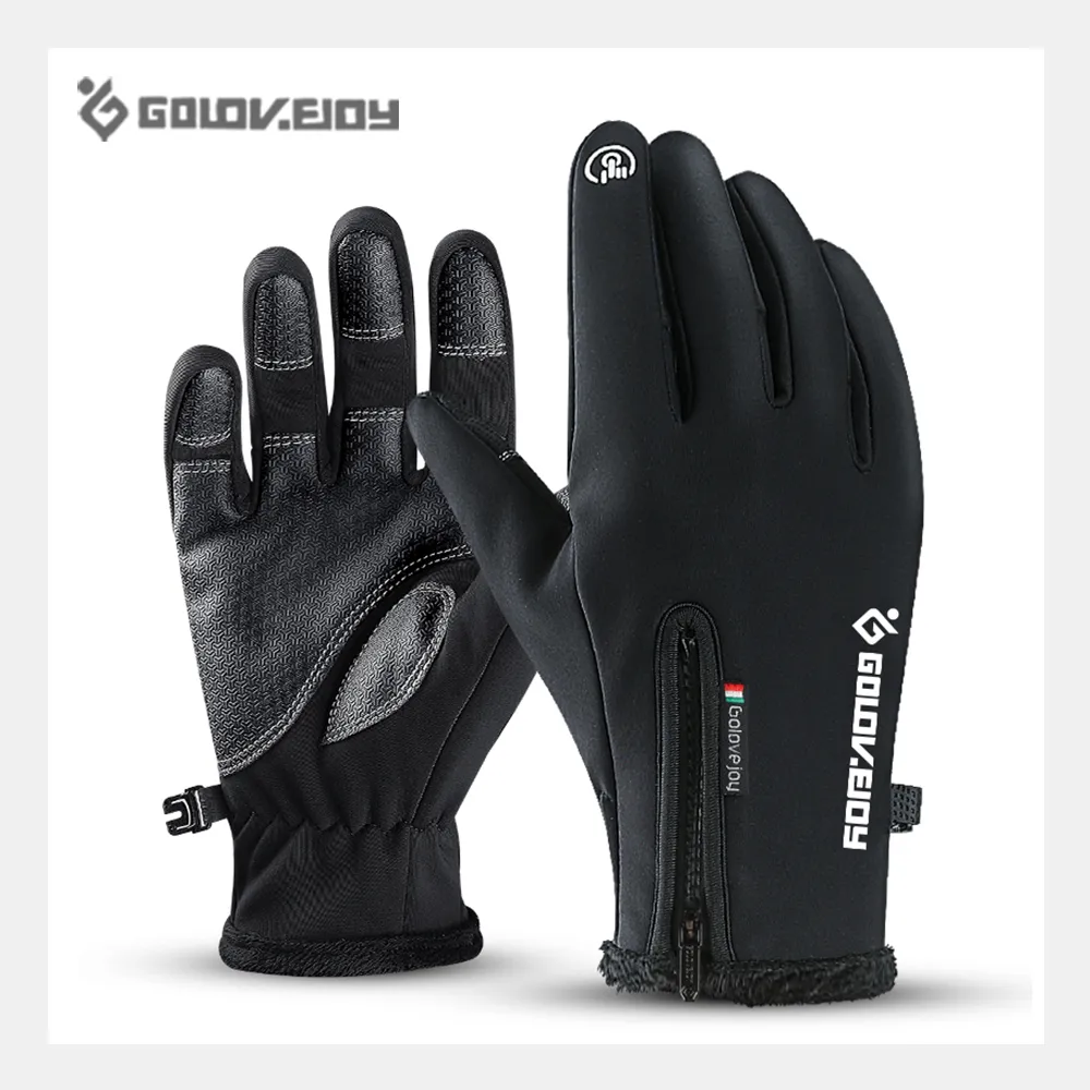 GOLOVEJOY 麂皮絨保暖手套 可觸屏機車手套 外送/騎行/運動手套 DY55 歷史價格詳細信息