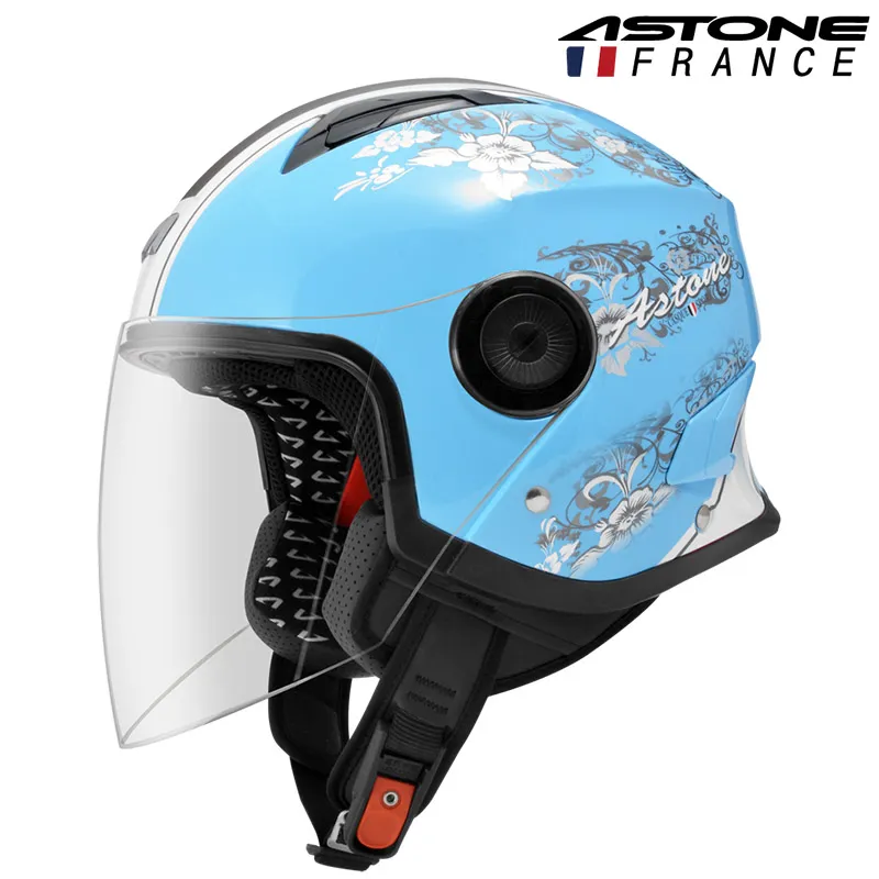 【ASTONE】MJ AS2(淺藍銀)3/4罩安全帽 歷史價格詳細信息