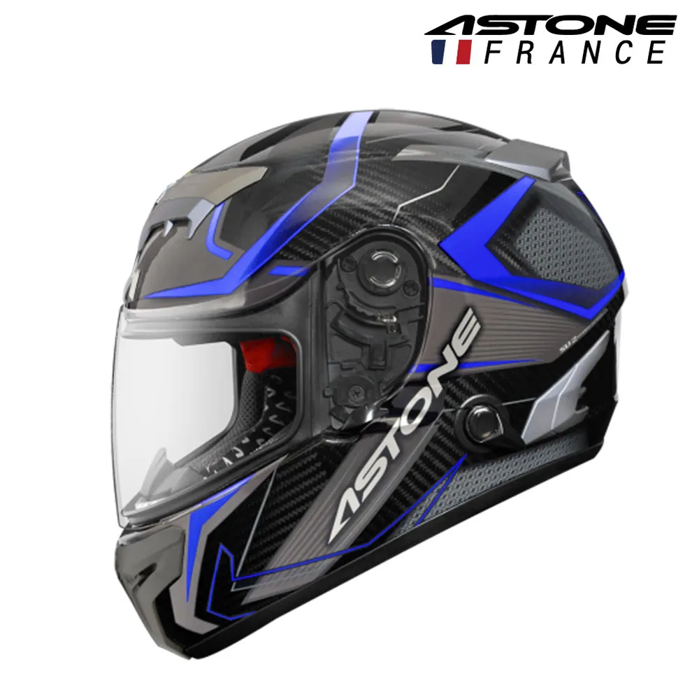 【ASTONE】GTR N55(透明碳纖/藍) 全罩式安全帽 碳纖維 歷史價格詳細信息