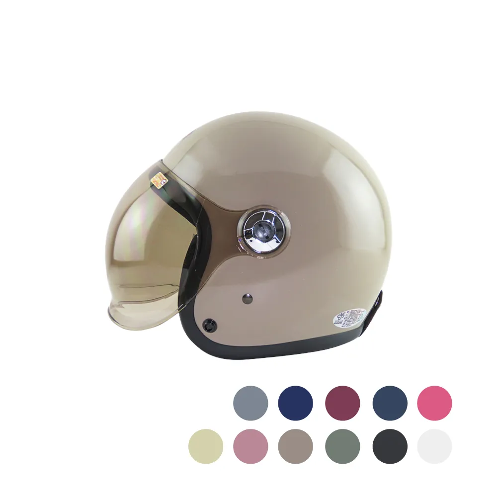 【iMini】泡泡雙鏡 成人 墨鏡騎士帽(正版授權 安全帽 3/4罩式 亮面 黑邊) 歷史價格詳細信息