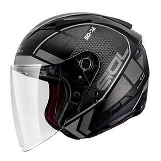 【SOL SO7E SO-7E 幻影 消光黑銀 安全帽 】雙層鏡片、鏡片加長版 歷史價格詳細信息