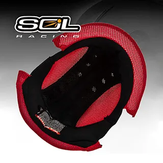 SOL SO-9K / SO9K 頭襯 耳襯 臉頰內襯 原廠配件 內襯組 3/4罩《淘帽屋》 歷史價格詳細信息