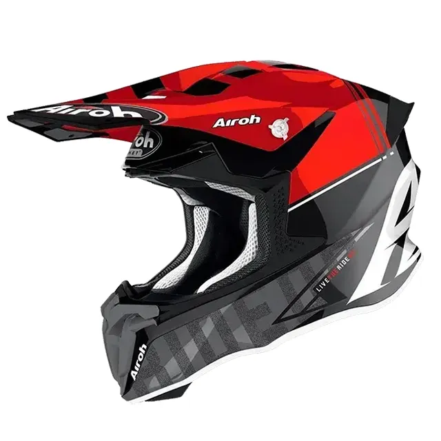 AIROH  TWIST 2.0 安全帽 TECH 亮光紅/黑 義大利品牌 越野帽 全可拆 雙D扣 輕量 透氣 全罩 歷史價格詳細信息