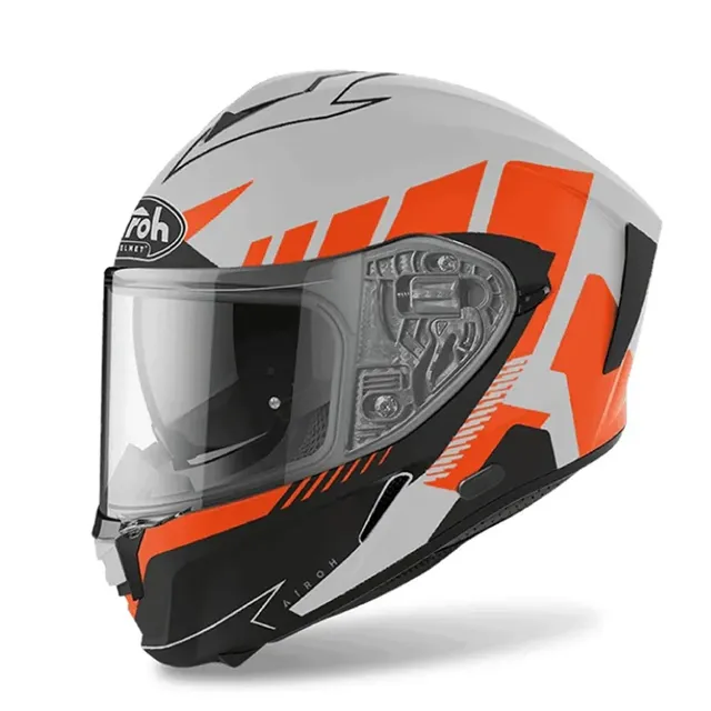 AIROH SPARK 安全帽 消光黑橘 義大利品牌 全罩 安全帽  快拆鏡片 內墨片 通風 輕量《淘帽屋》 歷史價格詳細信息