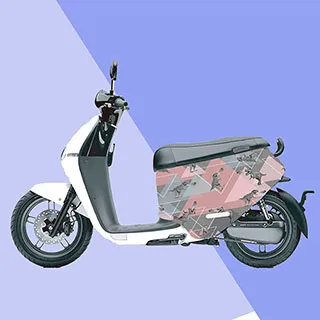 gogoro 恐龍Q狗 防水車身防刮套 潛水衣布 滿版 2S 保護套 狗狗 車套 GOGORO 2 3 mix 哈家人 歷史價格詳細信息
