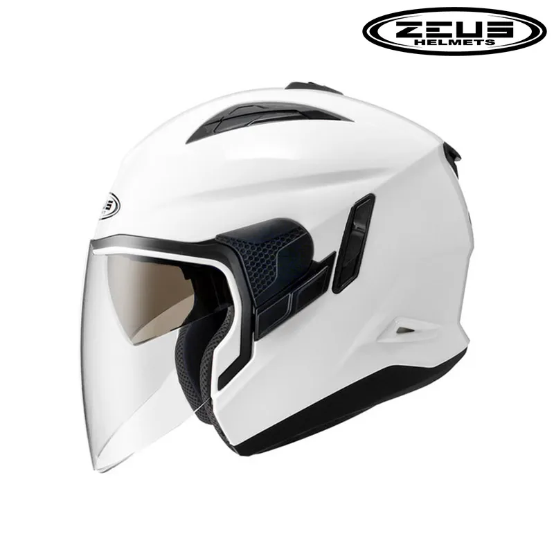 ZEUS 安全帽 ZS-613B AJ32 白藍 亮面 內置墨鏡 可加下巴 3/4罩 613B 耀瑪騎士機車 歷史價格詳細信息