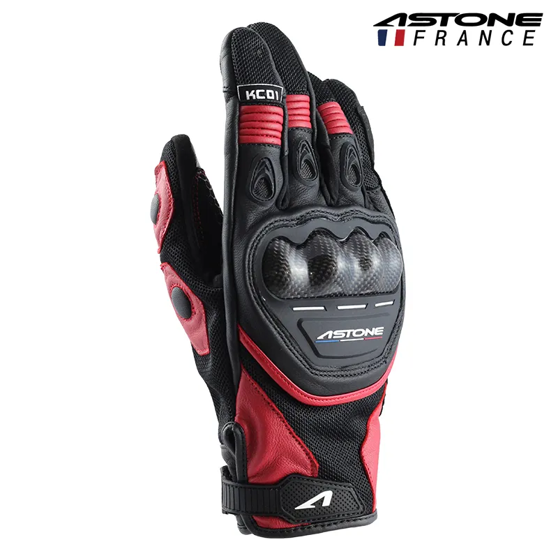 【ASTONE】KC01 (黑/紅) 防摔騎士手套 歷史價格詳細信息