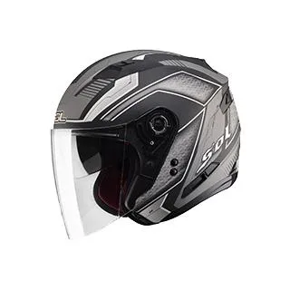 SOL 安全帽 SO-7 星際 消光黑/螢光黃 半罩 3/4罩 內墨鏡 LED燈 雙D扣 SO7 | 安信商城 歷史價格詳細信息