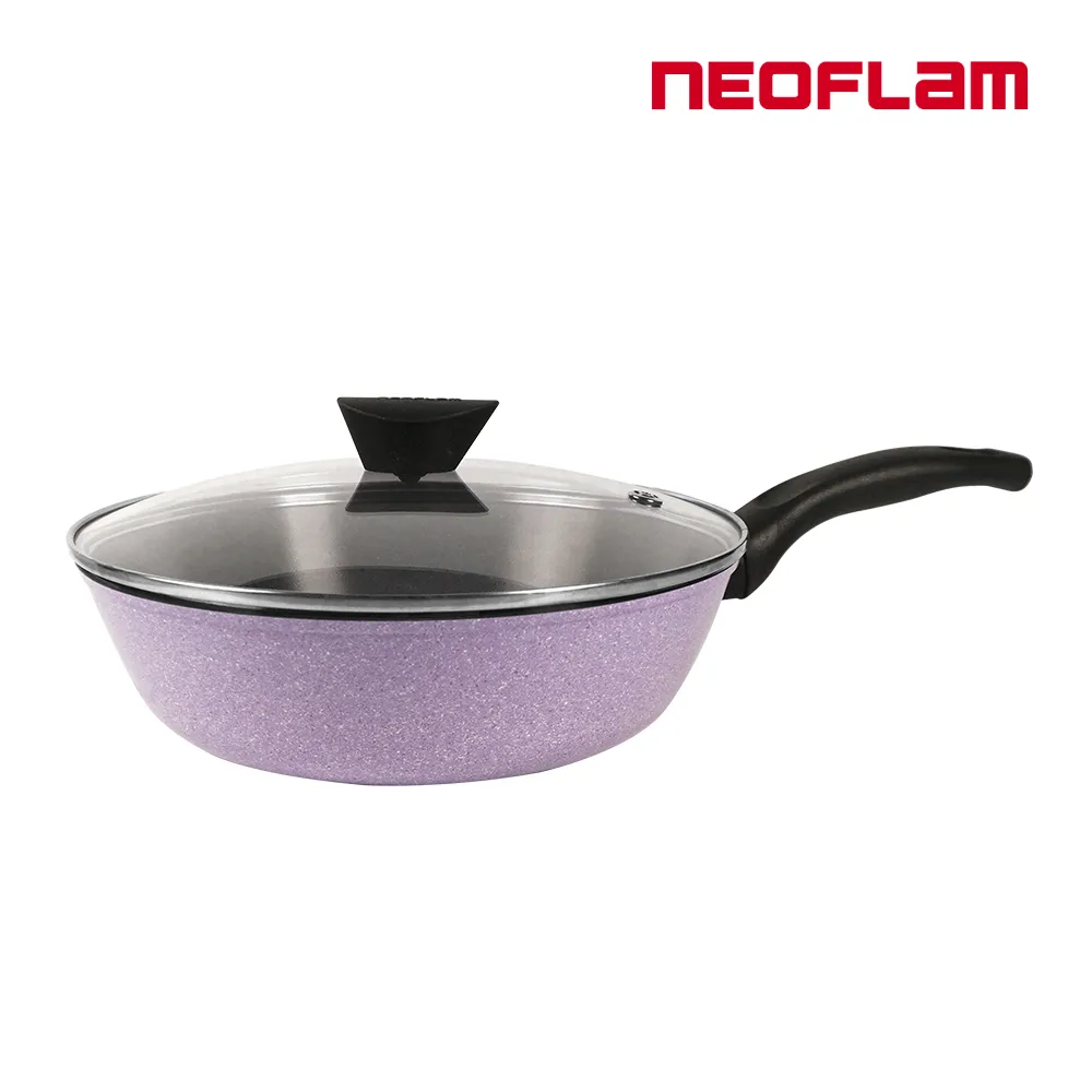 NEOFLAM Reverse抗菌彩色大理石系列 炒鍋+平底鍋組 歷史價格詳細信息