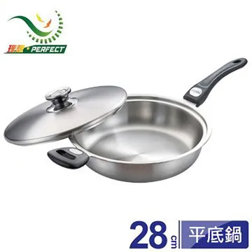 【PERFECT 理想】金緻七層316平底鍋28cm單把(附蓋) 歷史價格詳細信息