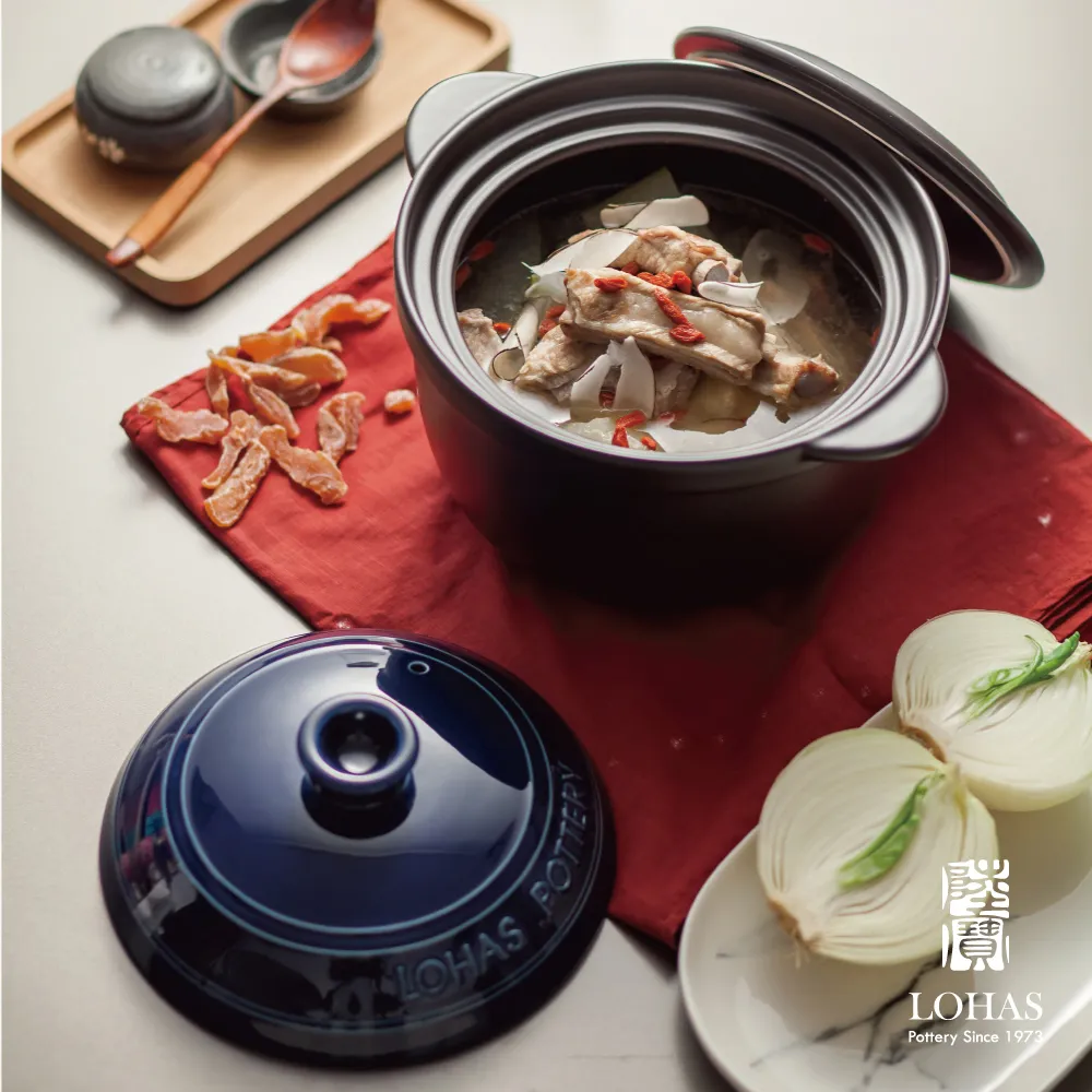 【陸寶陶鍋】和風雙層蓋陶鍋2號2.7L(遠紅外線陶鍋) 歷史價格詳細信息