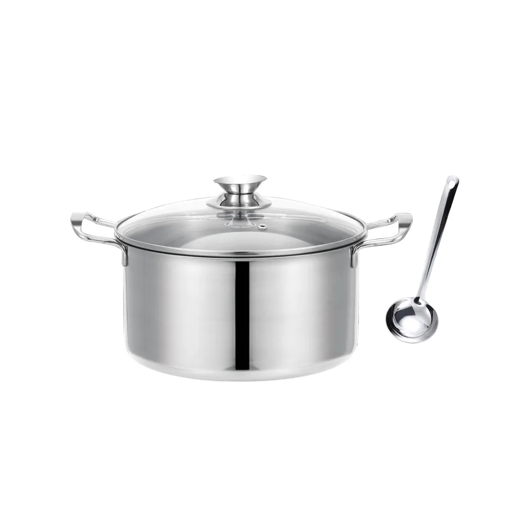 鵝頭牌 304料理提鍋湯鍋雙鍋組(4.3L+1.4L) CI-4.3T+CI-1703台灣製 送304湯勺 歷史價格詳細信息