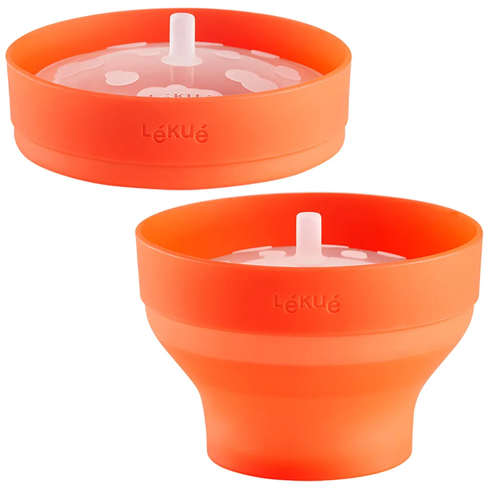 LEKUE 爆米花料理盒2入(橘12.5cm) 歷史價格詳細信息