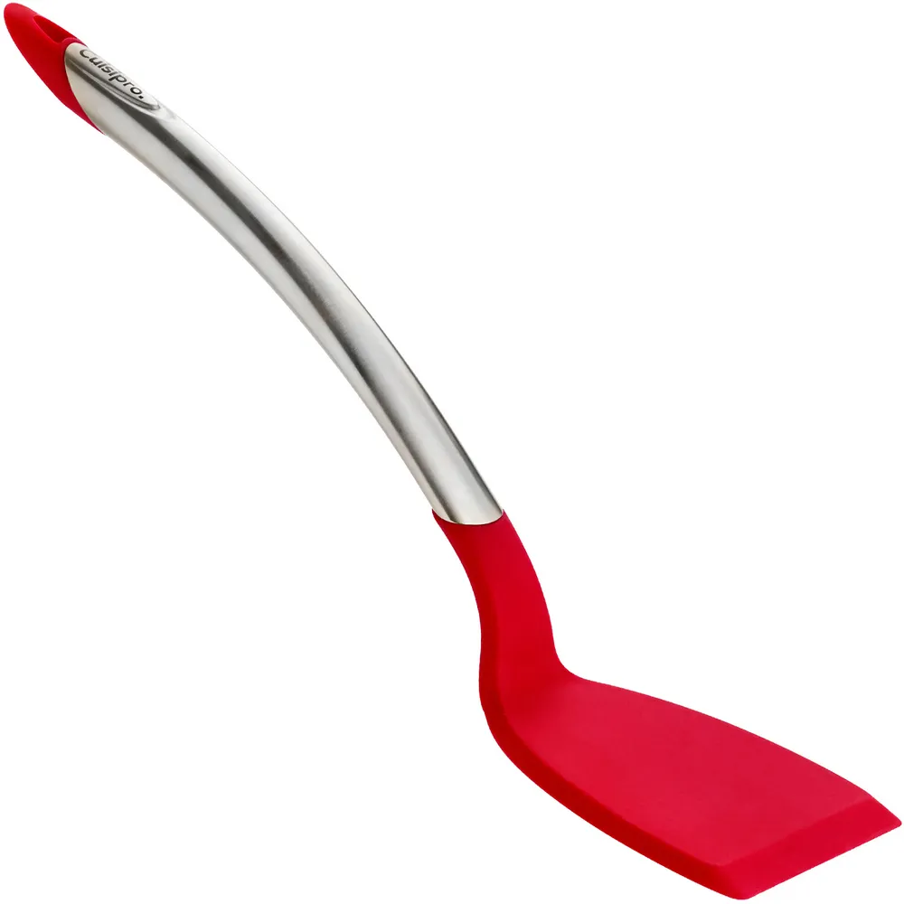 【CUISIPRO】鋼柄矽膠料理匙 紅30.5cm  / 攪拌匙 攪拌杓 料理杓 歷史價格詳細信息