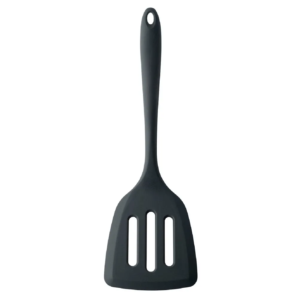 【TaylorsEye】不沾鍋矽膠濾油鍋鏟 墨灰29cm  / 炒菜鏟 歷史價格詳細信息