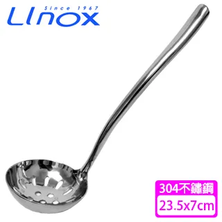 【LINOX】不鏽鋼#304藍鵲空心柄調理用具(煎匙／平煎漏匙／湯杓／服務匙／麵杓／大漏杓) 歷史價格詳細信息