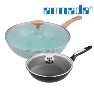 【Armada】翠玉冰晶系列 雙耳湯鍋20CM (含蓋) 歷史價格詳細信息