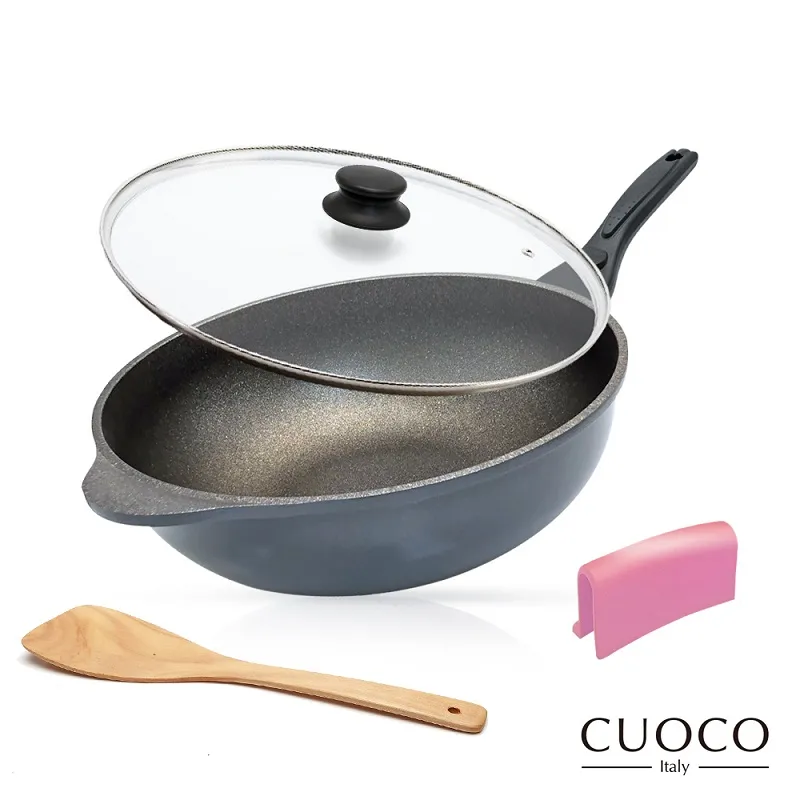 【義大利CUOCO】大寶T3系列鈦晶岩平底鍋28cm(加深款+附蓋) 歷史價格詳細信息