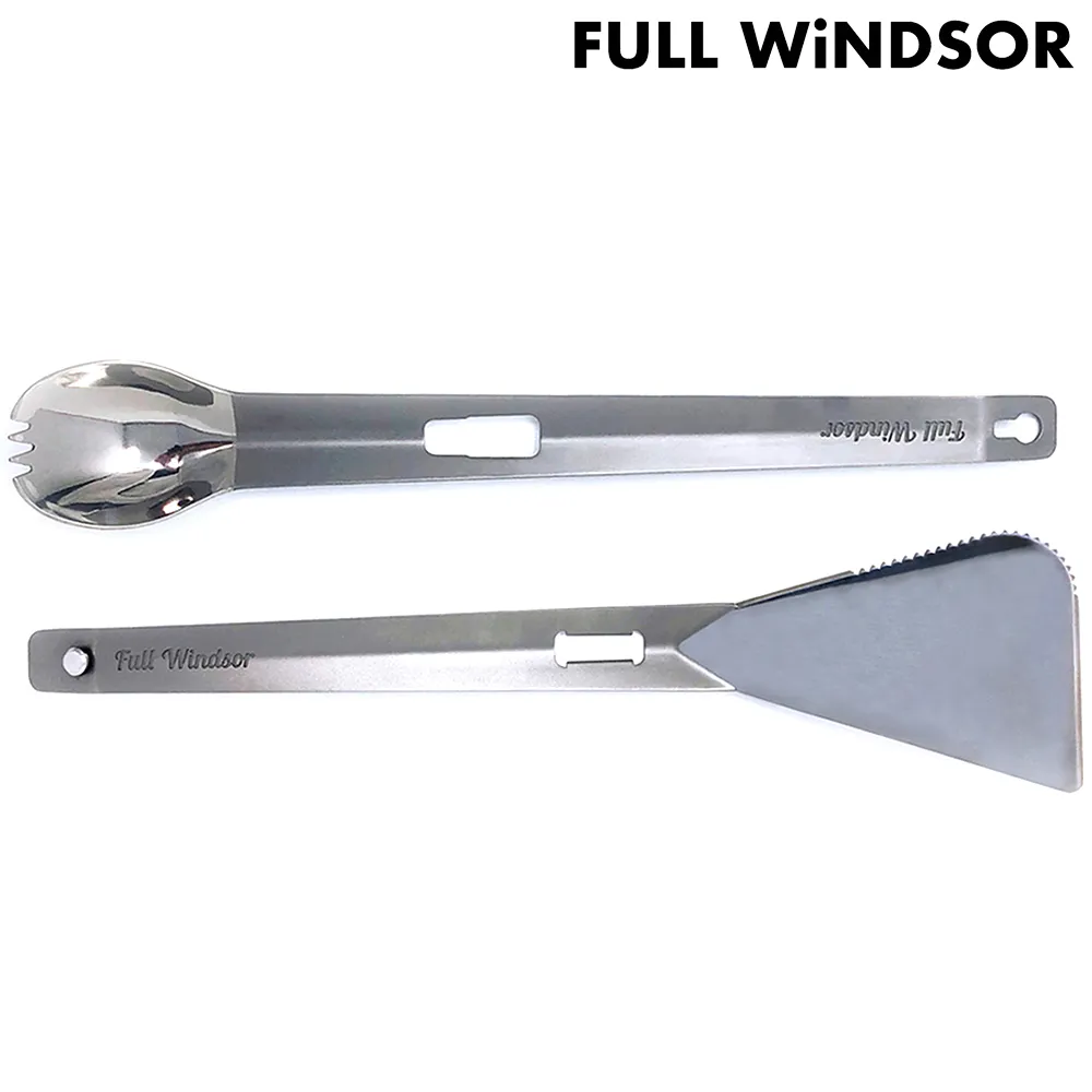 Full Windsor Splitter 多功能鈦金屬夾勺組 SPL-TI / 鈦餐具 勺叉 夾子 分菜 鍋鏟 烤肉 歷史價格詳細信息
