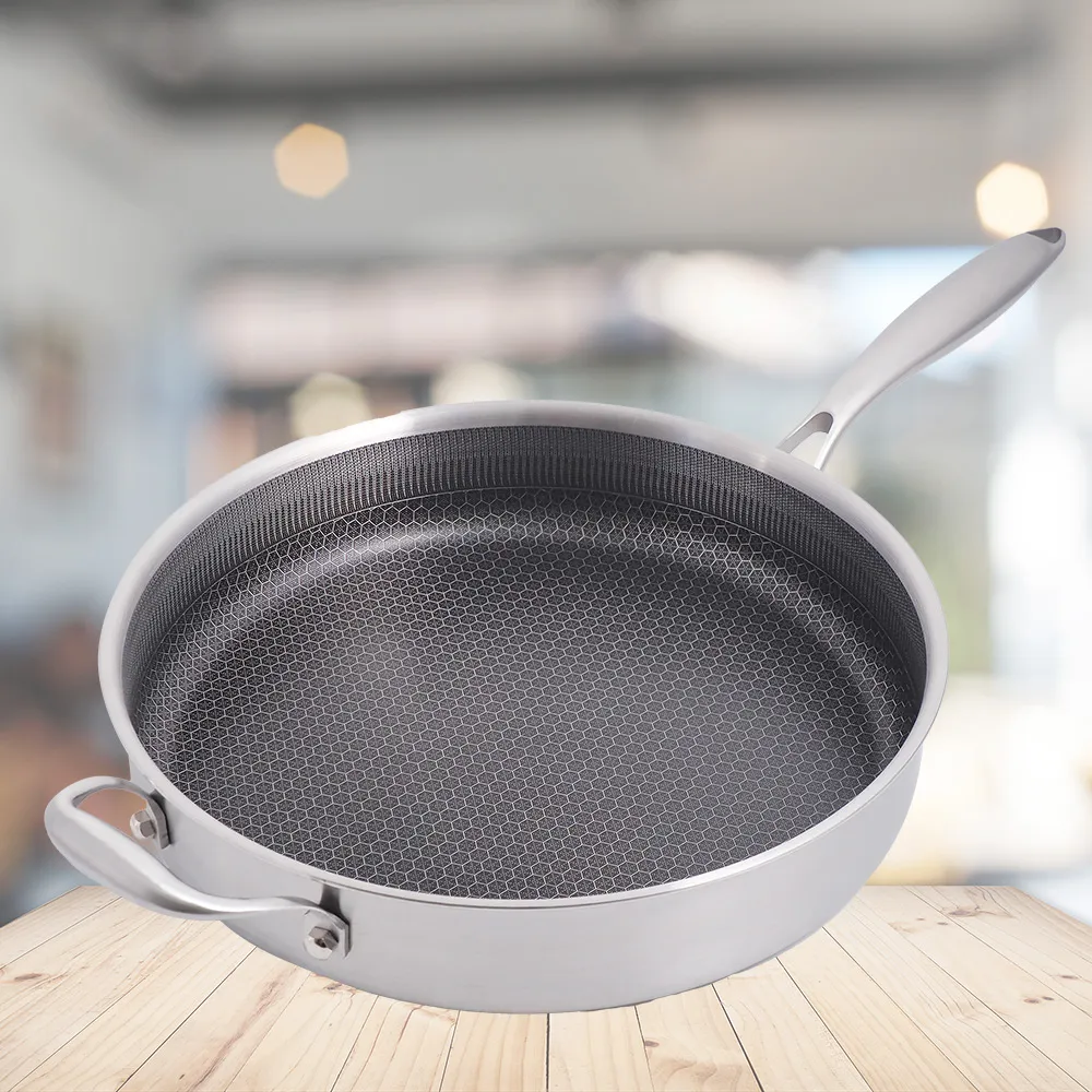 CLARE典鑽316不鏽鋼陶晶不沾炒鍋-36cm-單柄-附蓋 歷史價格詳細信息