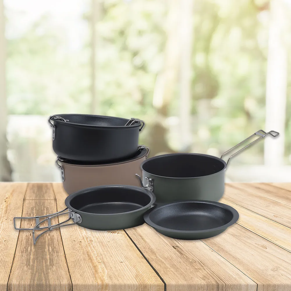 仙德曼 露營不沾子母鍋 AG017 套鍋組 野營鍋具 露營鍋具 戶外 露營 歷史價格詳細信息