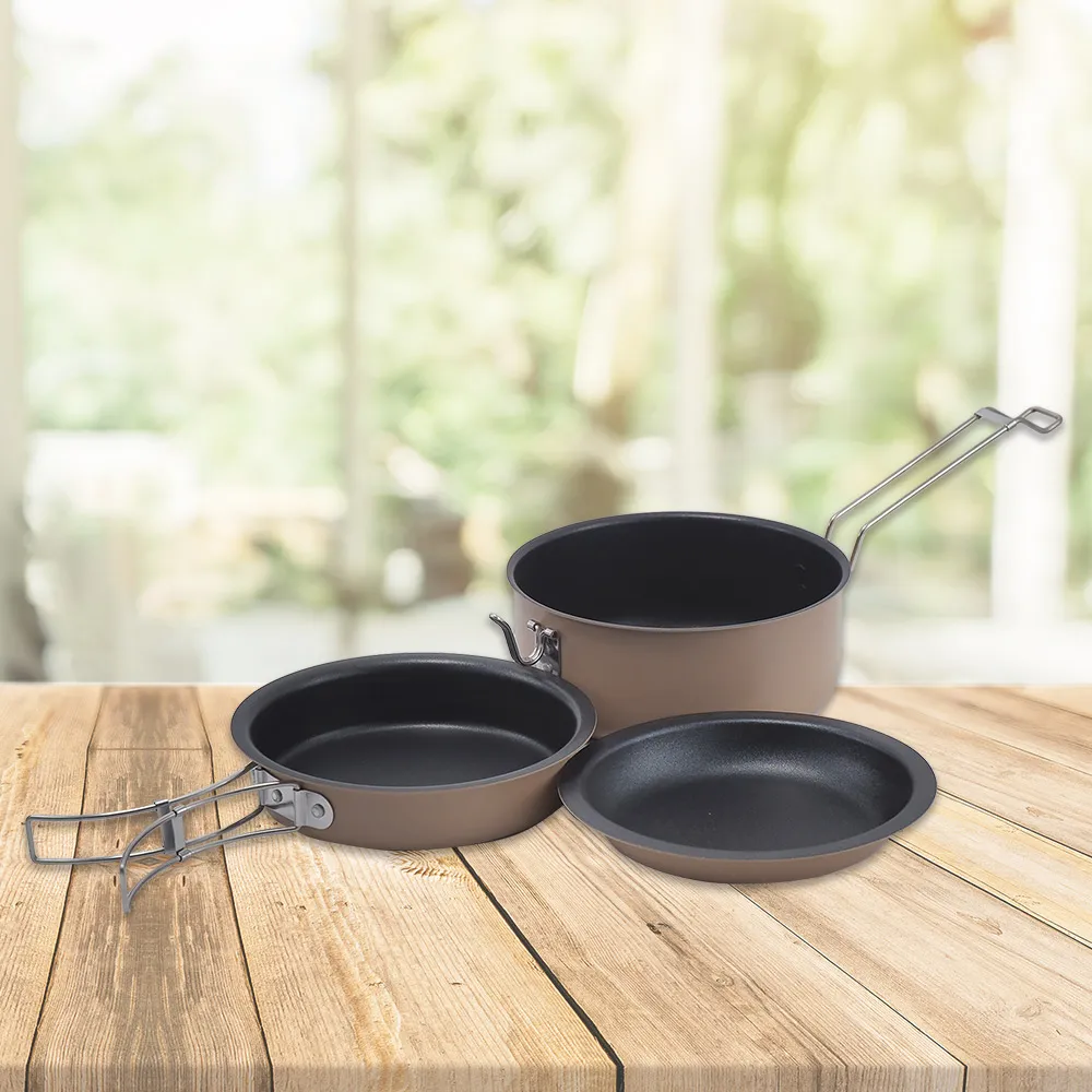 仙德曼 露營不沾子母鍋 AG017 套鍋組 野營鍋具 露營鍋具 戶外 露營 歷史價格詳細信息