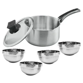 鵝頭牌不鏽鋼木紋雙耳湯鍋26cm+卡旺雙安全卡式爐(CI-2642+K1-A005D) 歷史價格詳細信息