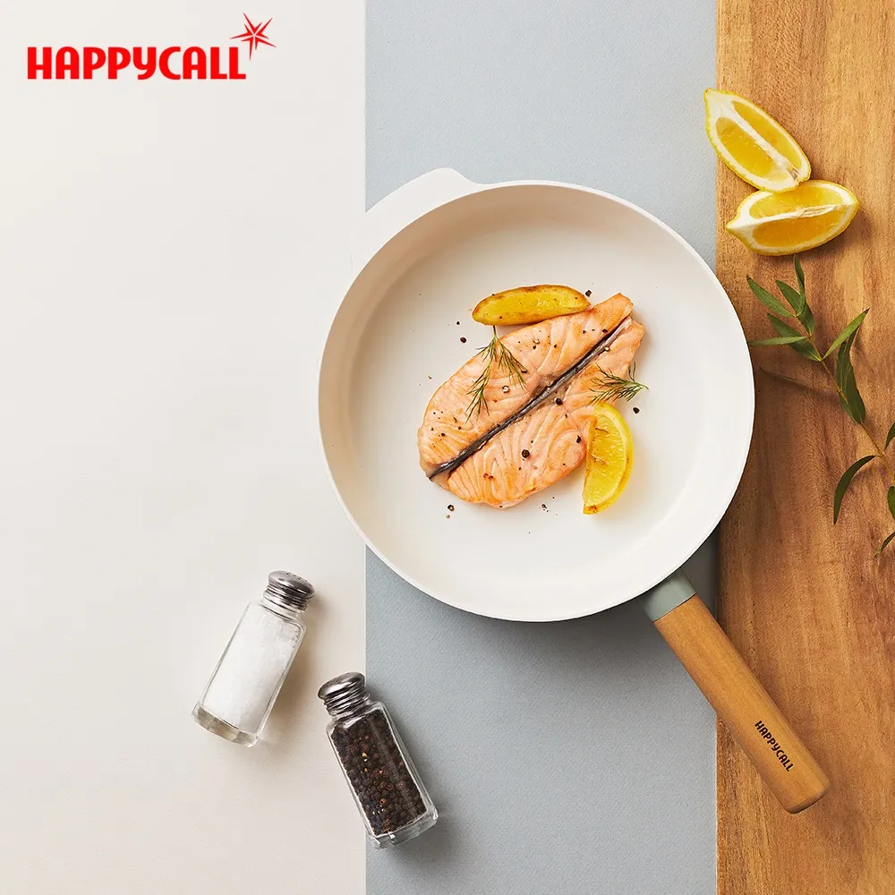 【韓國HAPPYCALL】原野灰強化陶瓷IH原木鍛造不沾鍋深湯鍋20cm含蓋(電磁爐適用) 歷史價格詳細信息